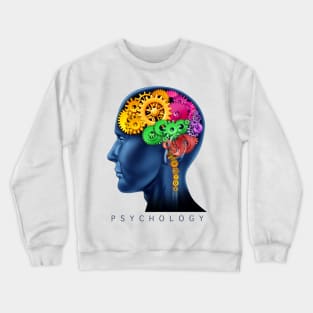 Psychology And Psychologist Or Psychiatry and Psychiatric Crewneck Sweatshirt